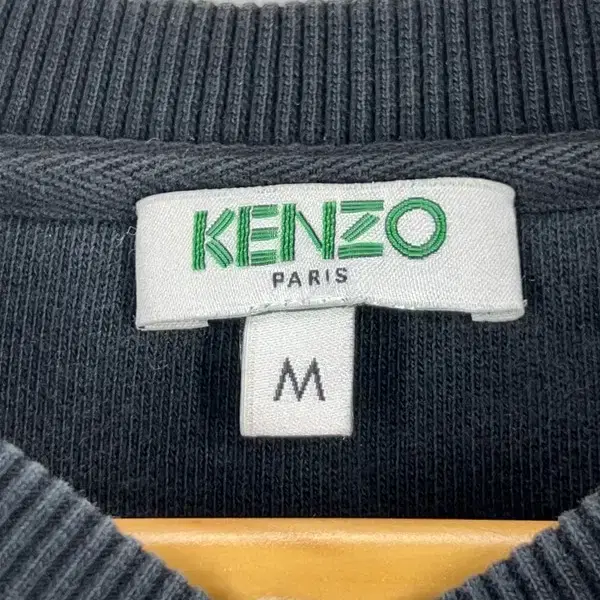 KENZO 겐조 자수로고 남성 맨투맨 티셔츠 M/빈티지홍