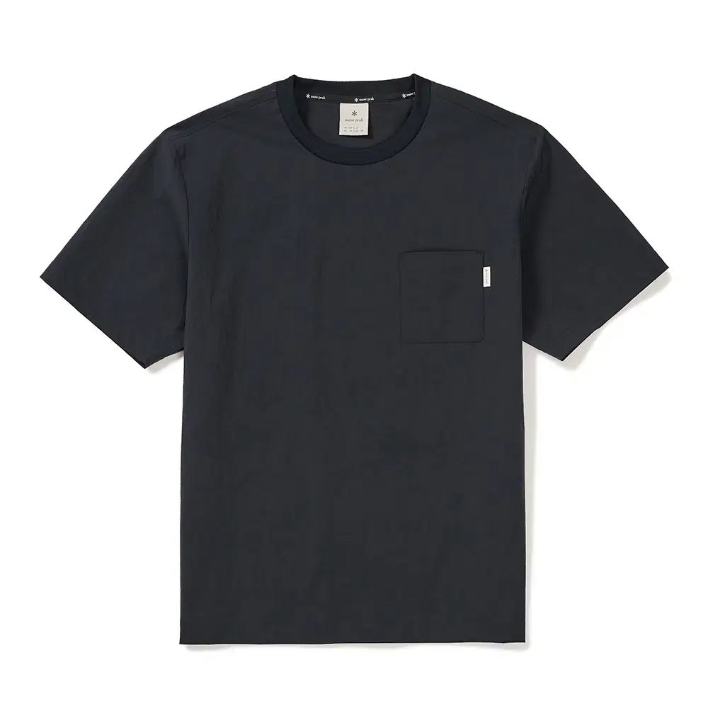 Snow Peak Route Pocket Short Sleeve T-Shirt Navy