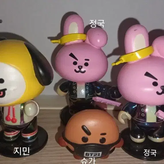 방탄 방탄소년단 피규어 BT21 피규어 남준진슈가제이홉지민뷔정국 양도