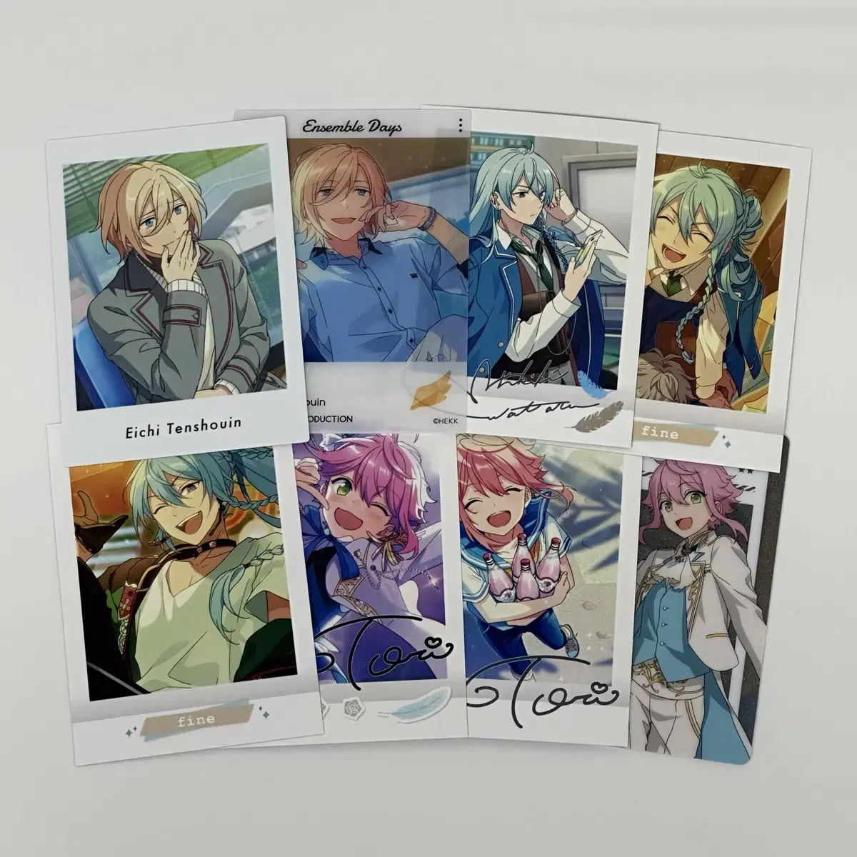 Angstafine Eiichi Wataru Tori Pasha Pashotzu Clear kard Sell Metal Kards