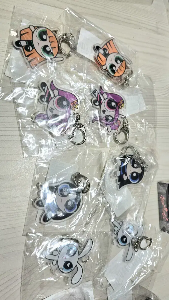 New Jeans Powerpuff Girls keyring new, former member