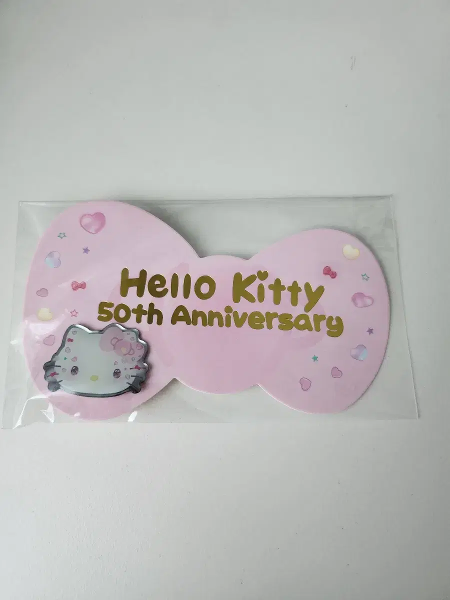 New) Hello Kitty 50th Anniversary Badge