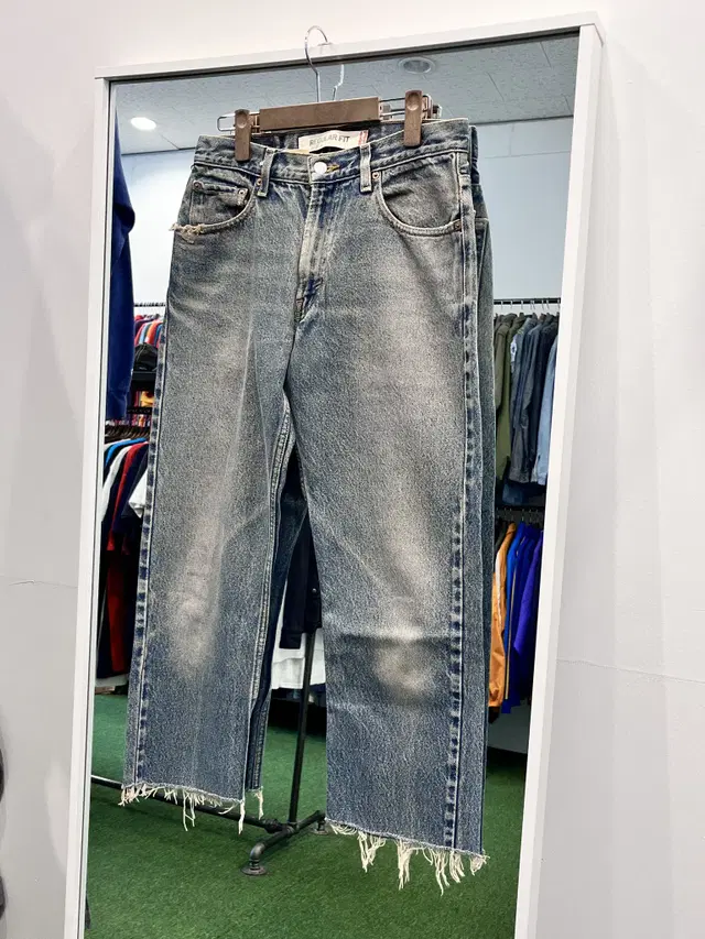 00s Levis 리바이스 505 컷팅 데님 팬츠 (29inch)