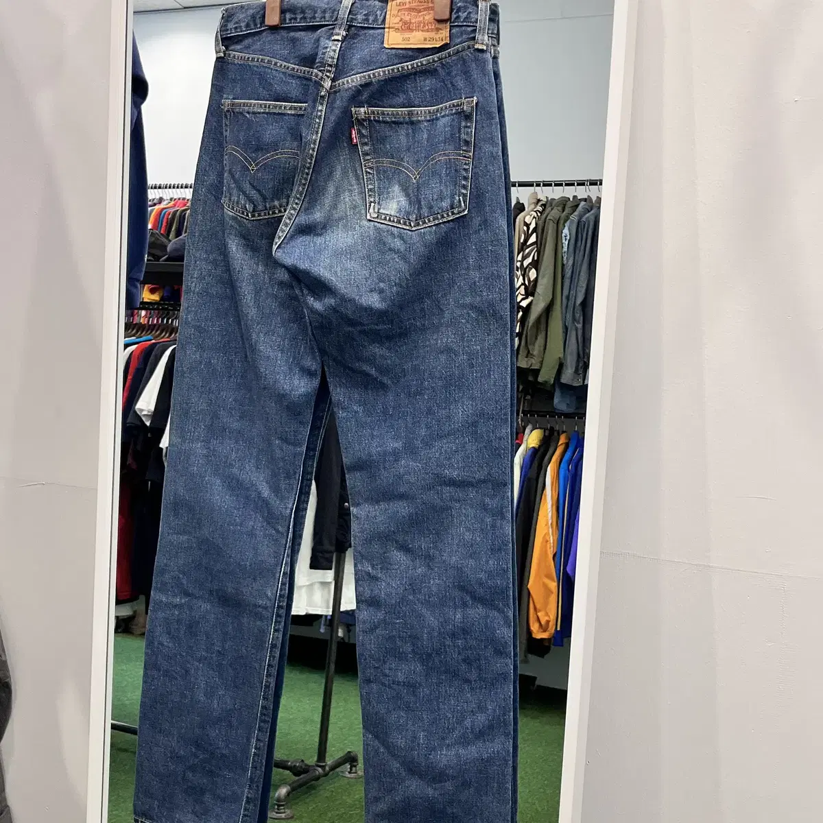 90s Levis 리바이스 LVC 502XX 셀비지 데님 팬츠