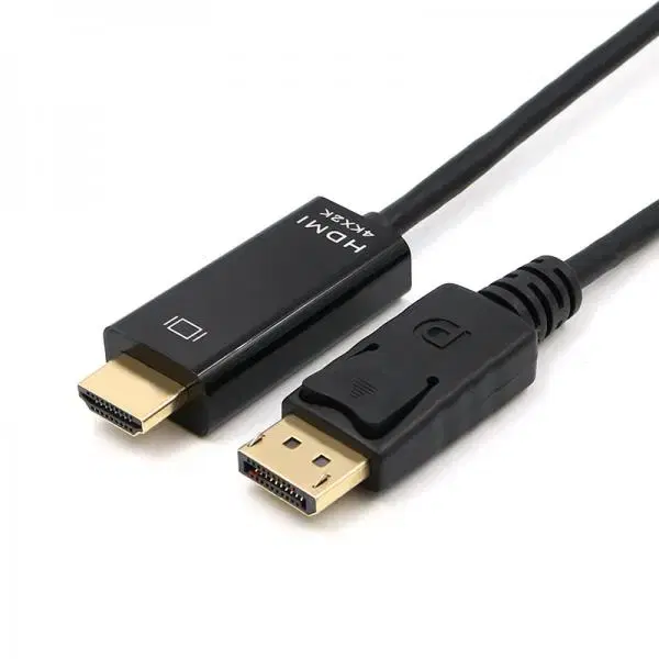 DP1.2 to HDMI1.4 변환 케이블 3m 블랙