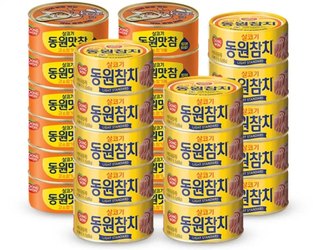 동원참치라이트참치 85GX14캔+동원맛참고소참기름90G12캔1캔1188원