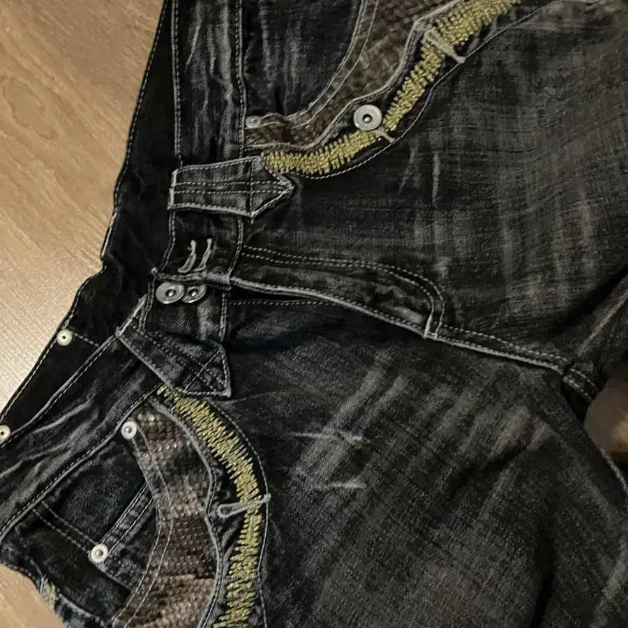 Semantic design gothic denim L