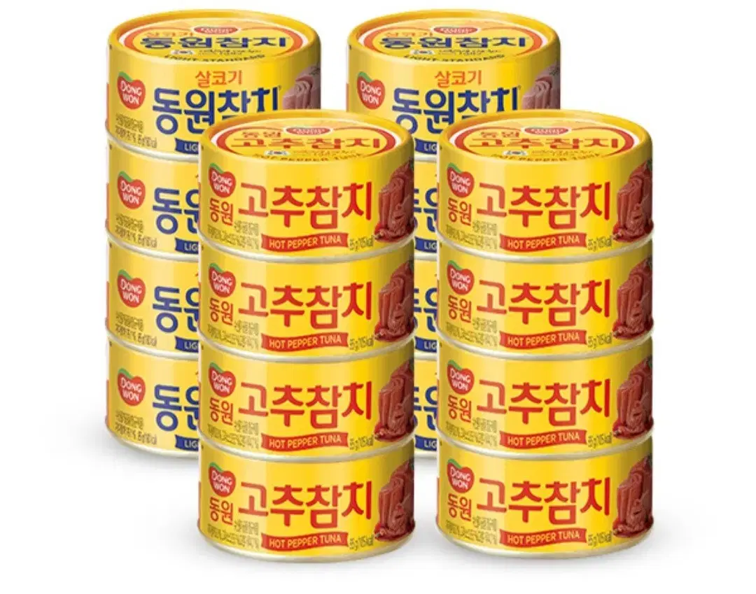 동원라이트참치85g16캔+고추참치85GX16캔총32캔 1캔1215원단가