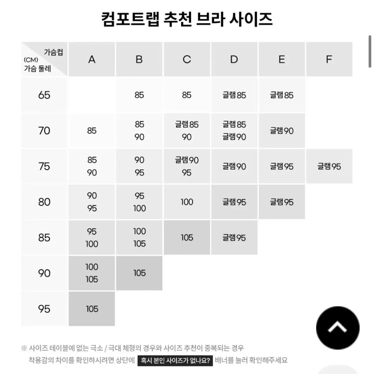 컴포트랩 뉴코튼 베이직 카키 브라렛 85