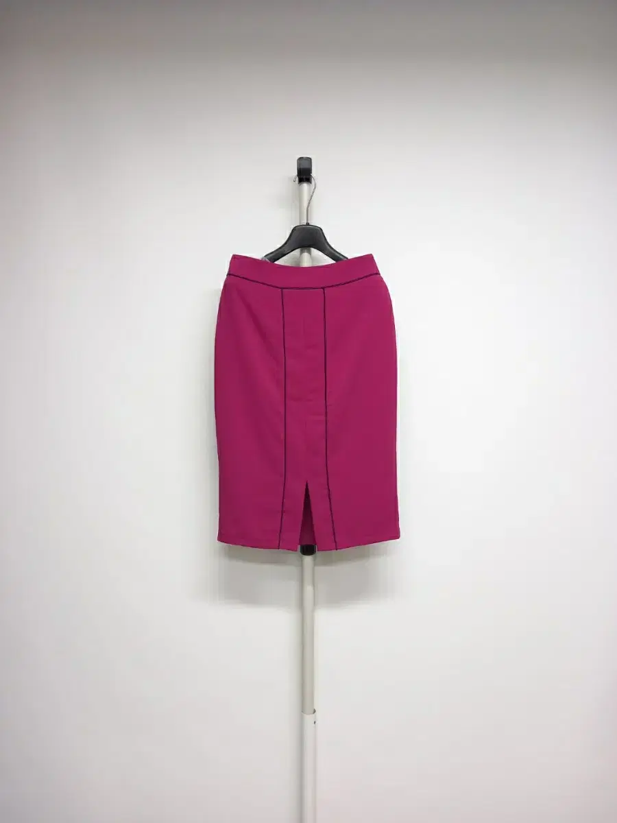 New JINY jini Purple chiffon H-line long skirt 55