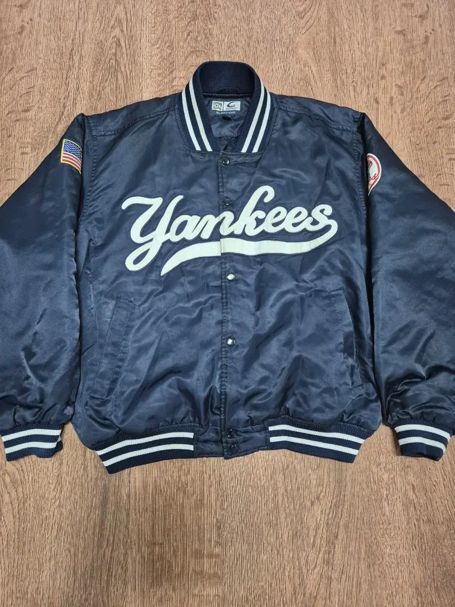 Cooperstown MLB New York Yankees Varsity Jacket navy