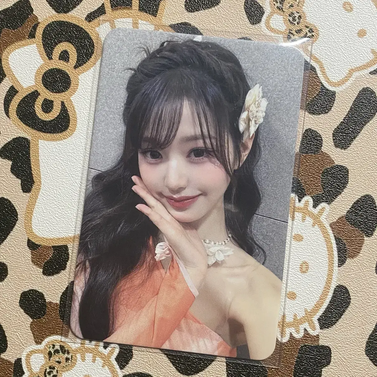 ive jang wonyoung wonyoung apple music unreleased photocard photocard photocards