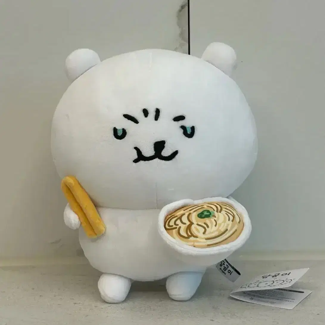 농담곰 담곰이 인형 M 정품 새상품 티타임 라면한사발