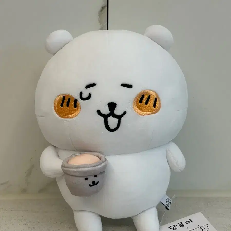 농담곰 담곰이 인형 M 정품 새상품 티타임 라면한사발