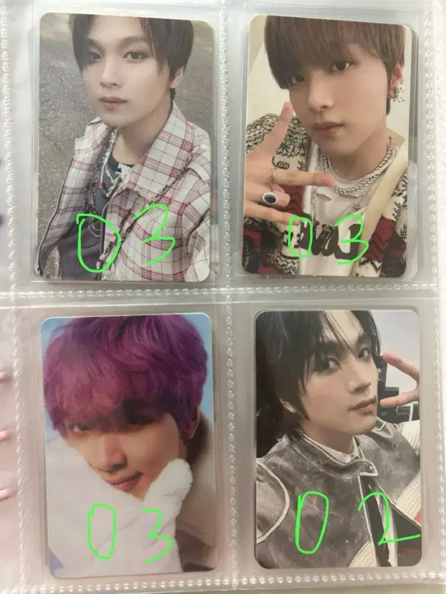 Fandom) nct haechan photocard bulk Sold individually