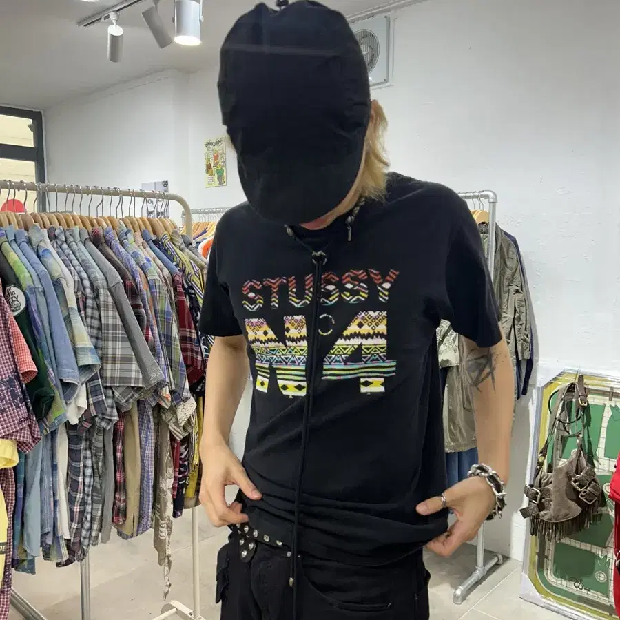 스투시 Stussy n4 반팔 티셔츠