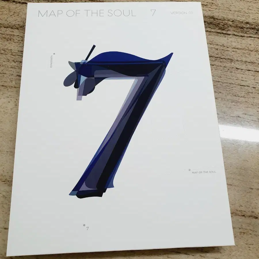 방탄소년단음반 cd) map of the soul 7버전02 포카포함