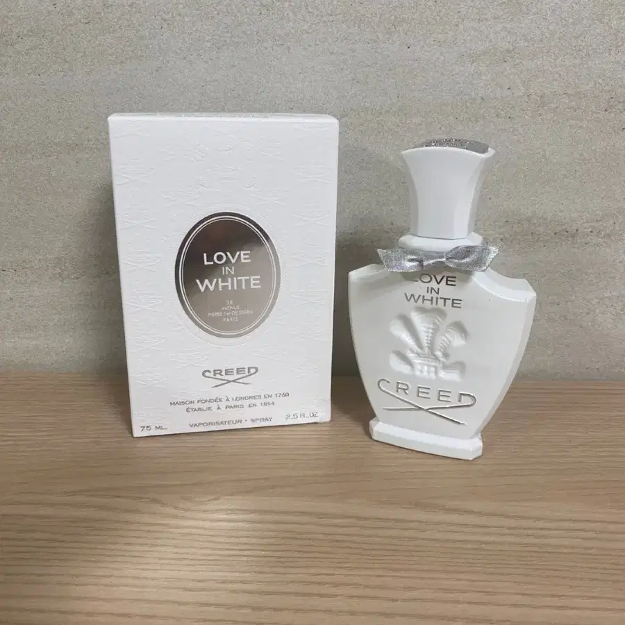 택포 크리드 러브인화이트 75ml 새제품