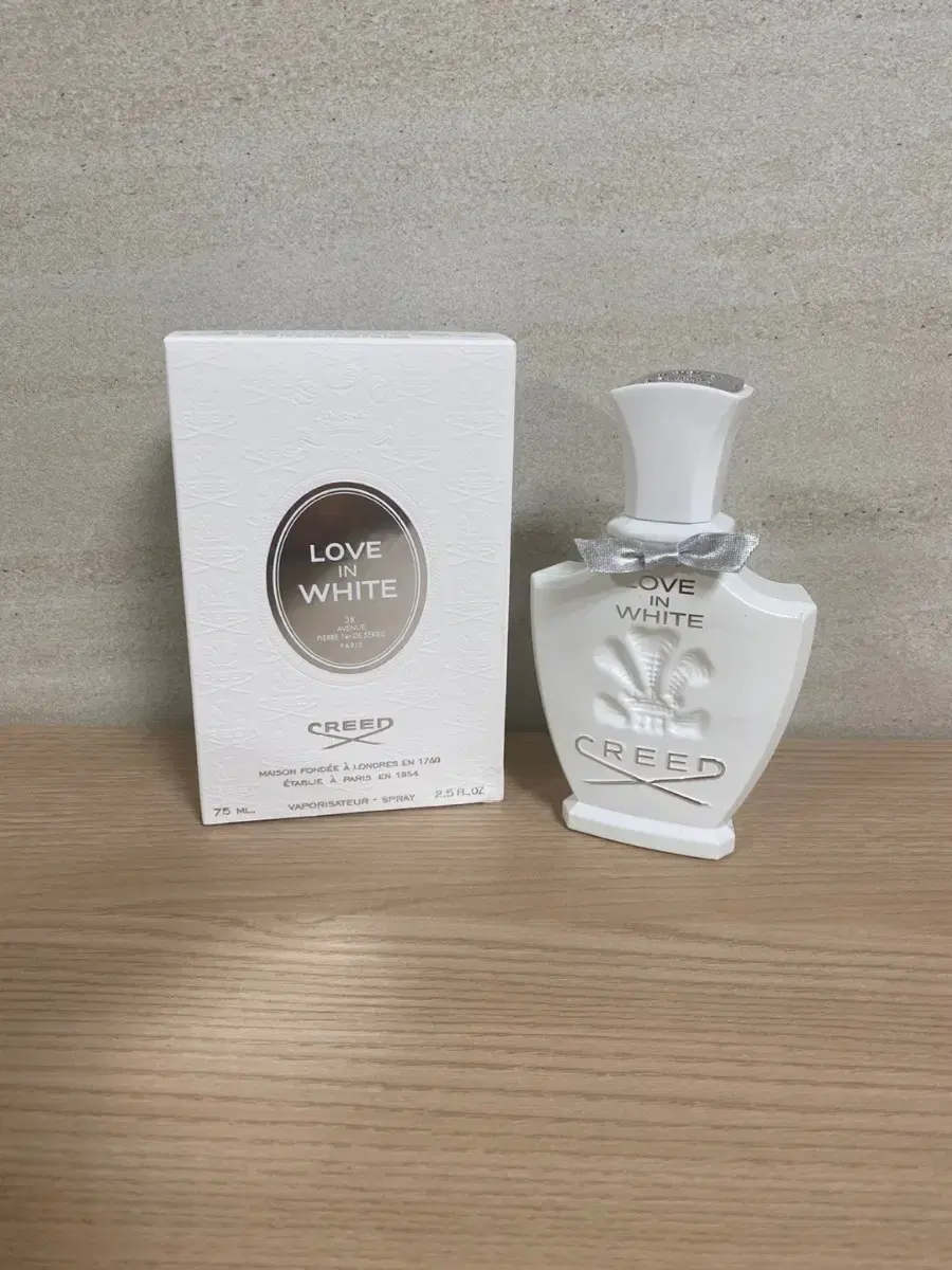 택포 크리드 러브인화이트 75ml 새제품 이번라인냄새미쳤