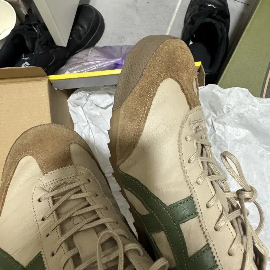 Onitsuka Tiger Mexico 66 Beige Grass Gre