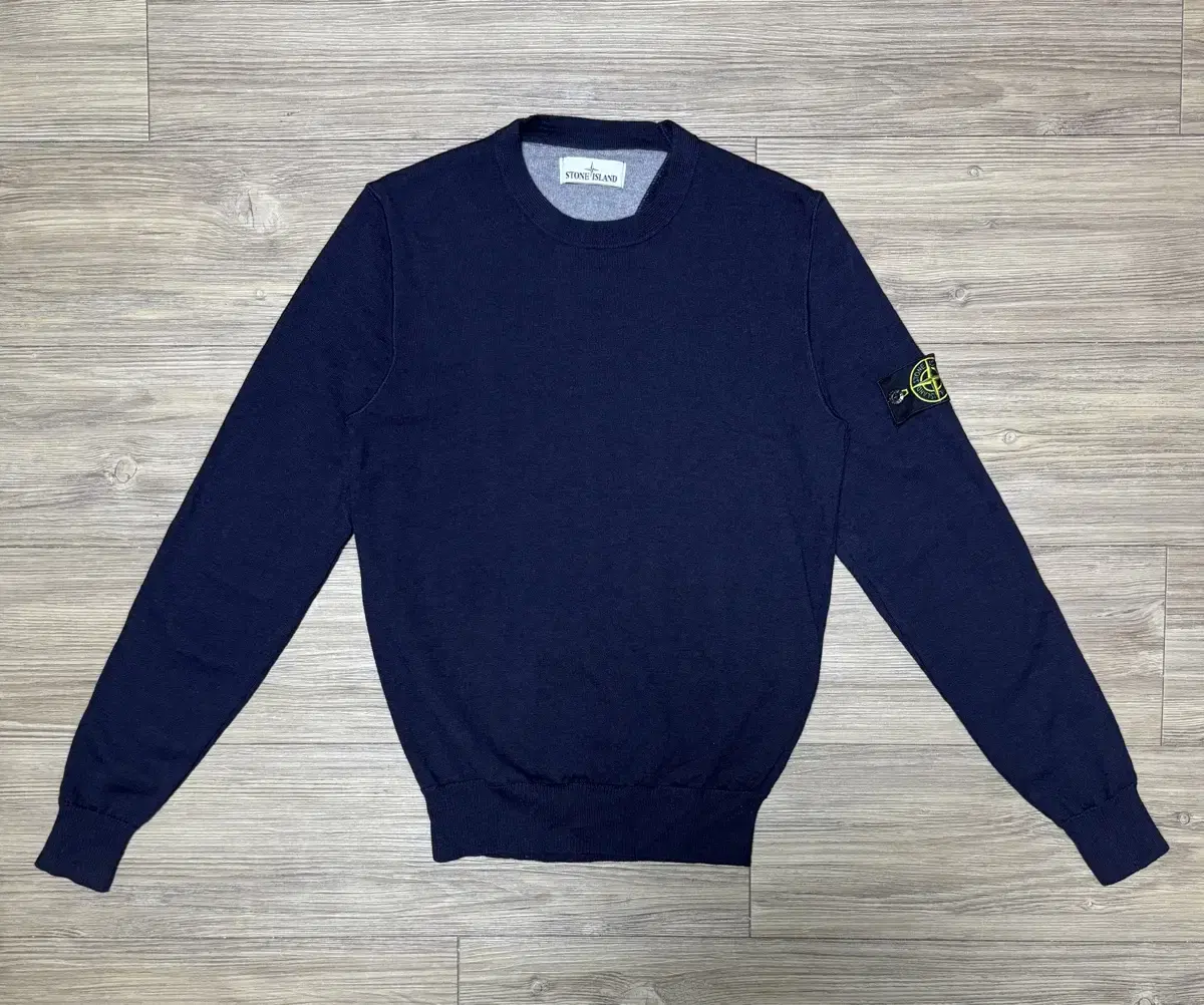 Stone Island Waffen Patch Lanaul Knit