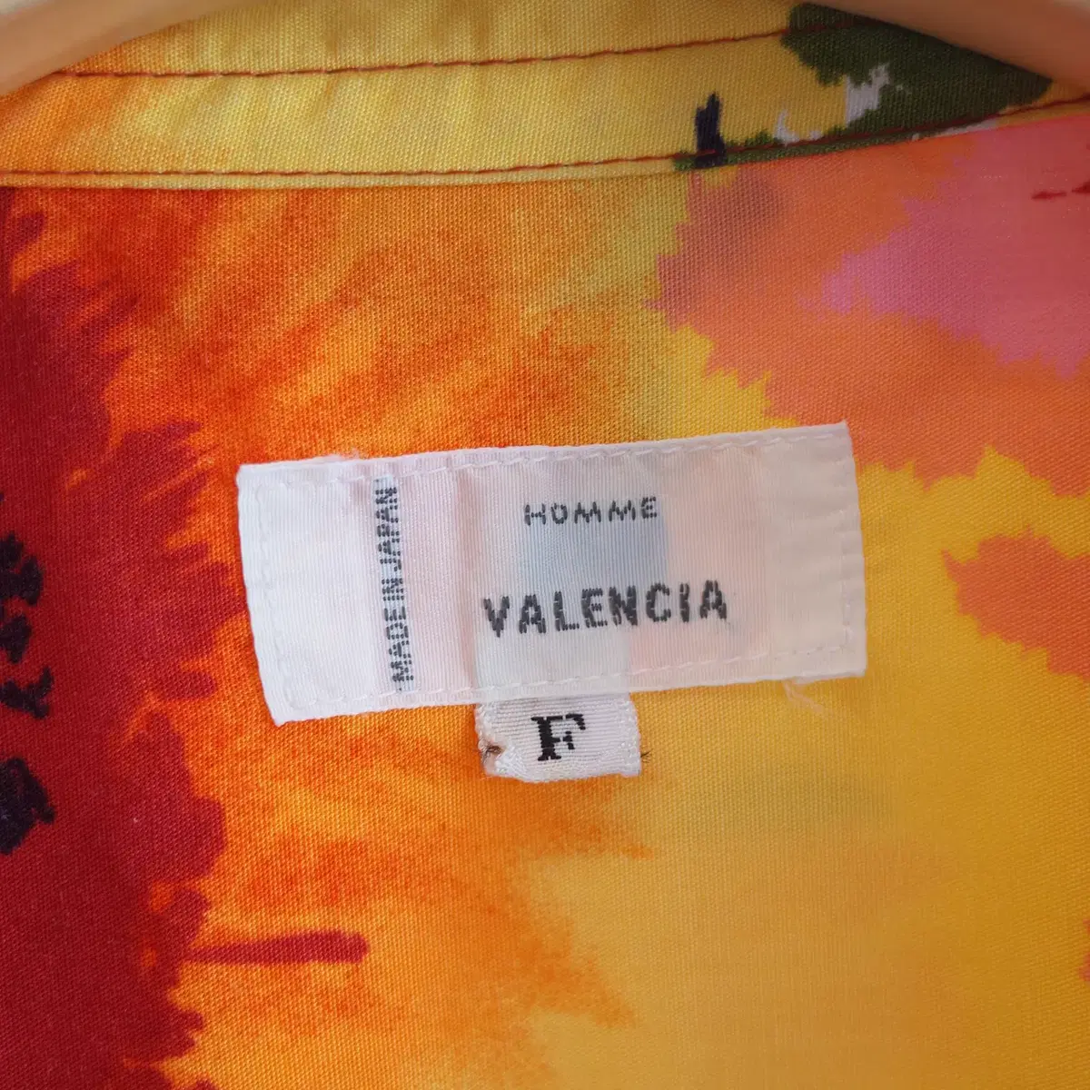 VALENCIA 플라워패턴 셔츠 (MADE IN JAPAN)