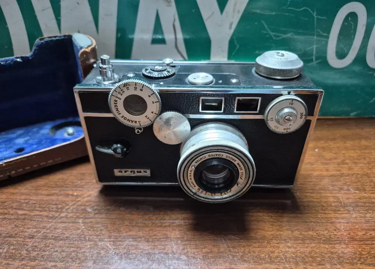 빈티지 USA Argus C3 35mm 브릭카메라