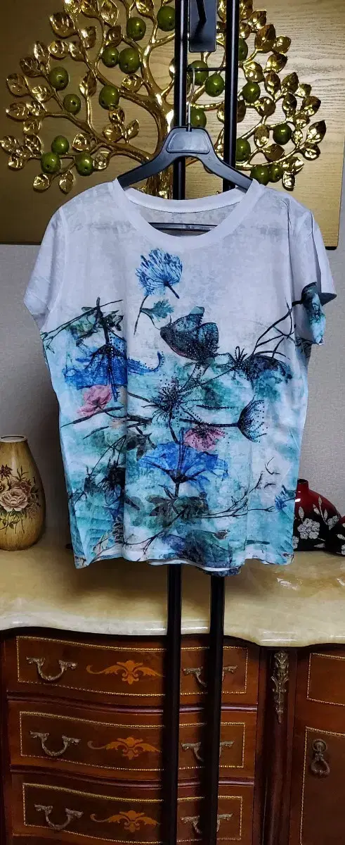 Pretty*Silk Cotton Tee-66 Return47