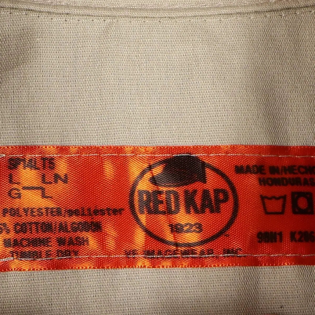 레드캡 RED KAP 워크 반팔 셔츠 L