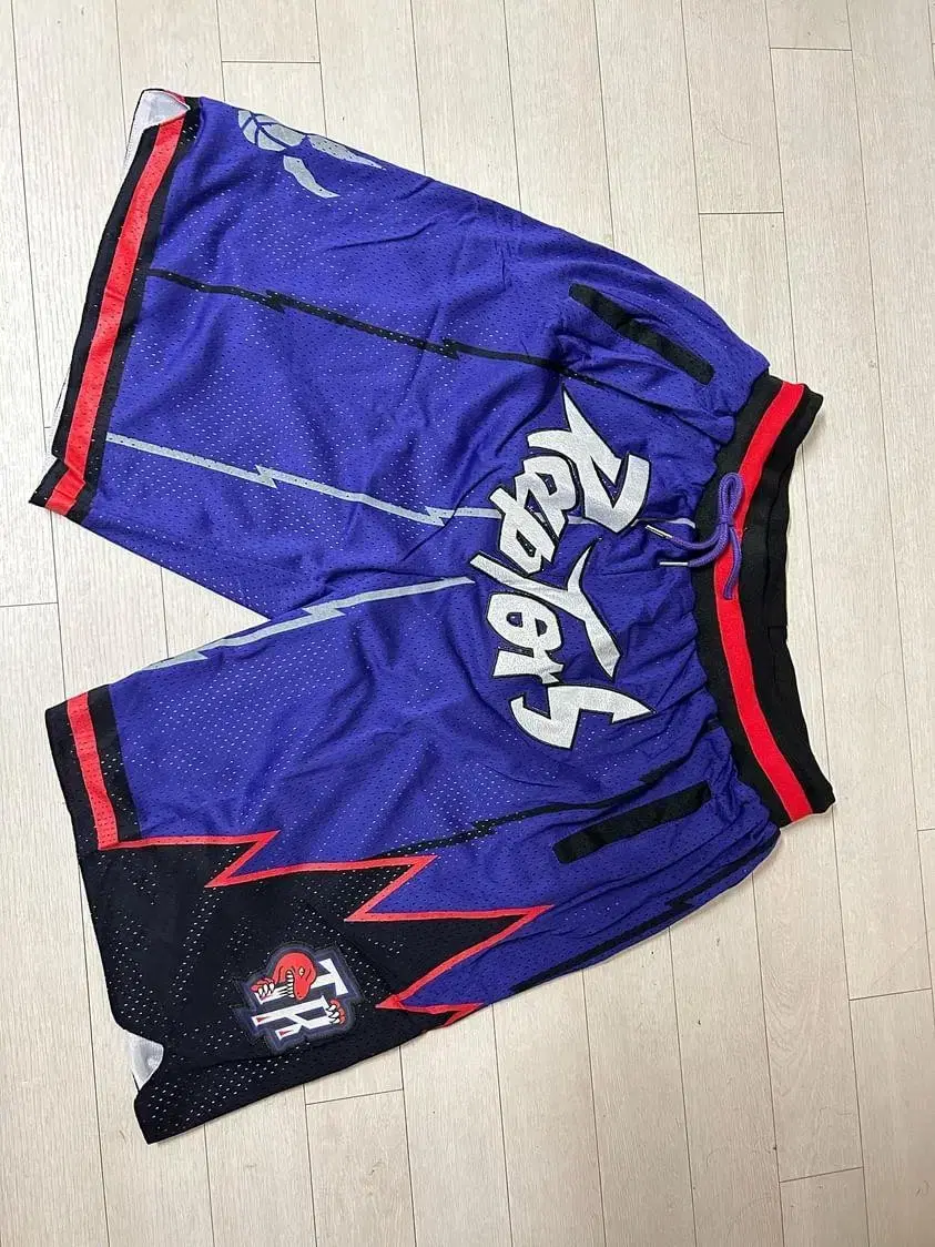 Toronto NBA Basketball Pants Men's Shorts XL Fitness Exercise