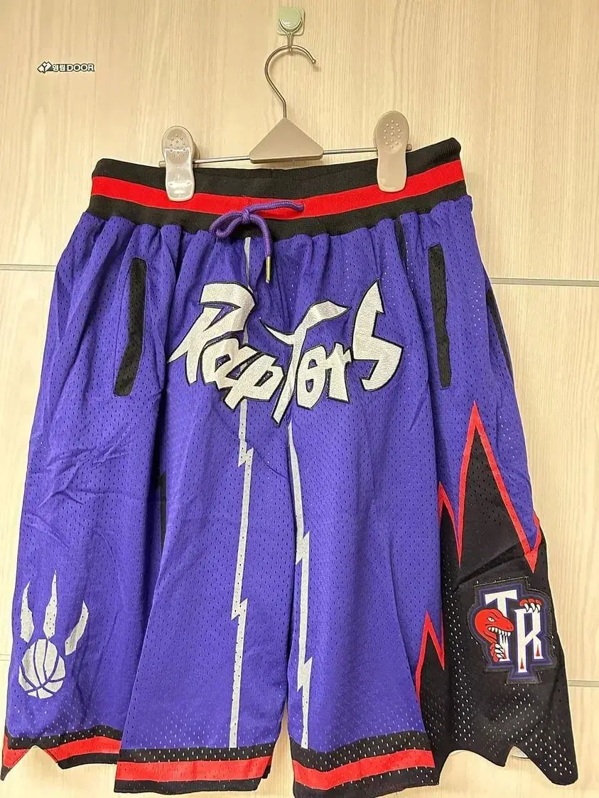 Toronto NBA Basketball Pants Men's Shorts XL Fitness Exercise