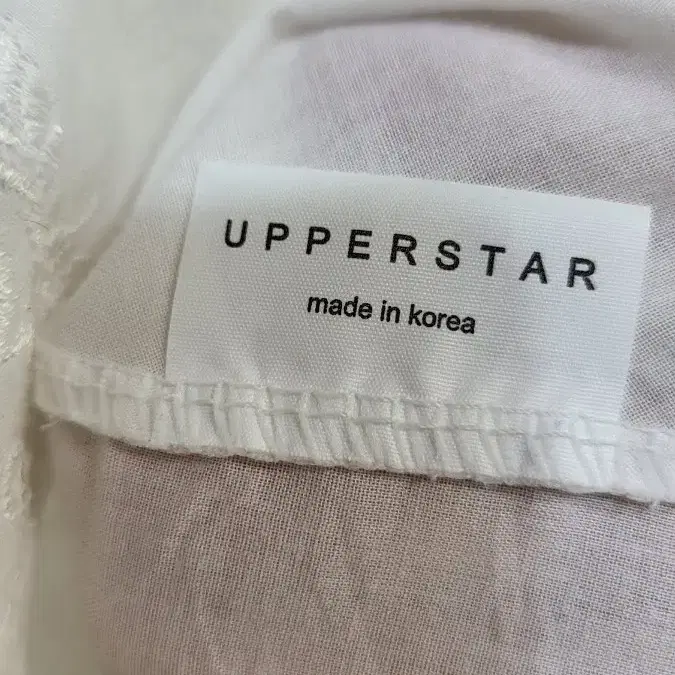 UPPERSTAR 아사면 랩스탈 블라우스(55-66)