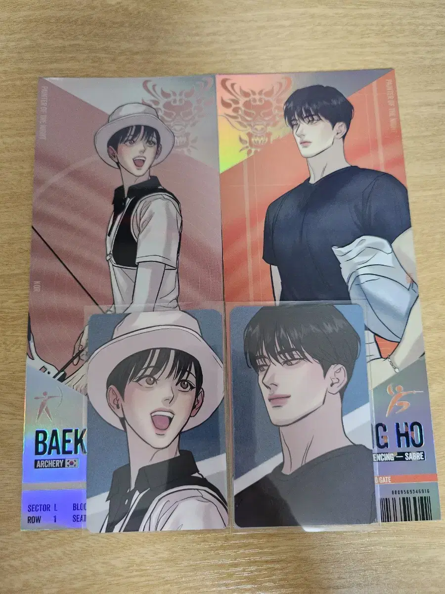 Timrejin Yahua Book Tickets photocard Set