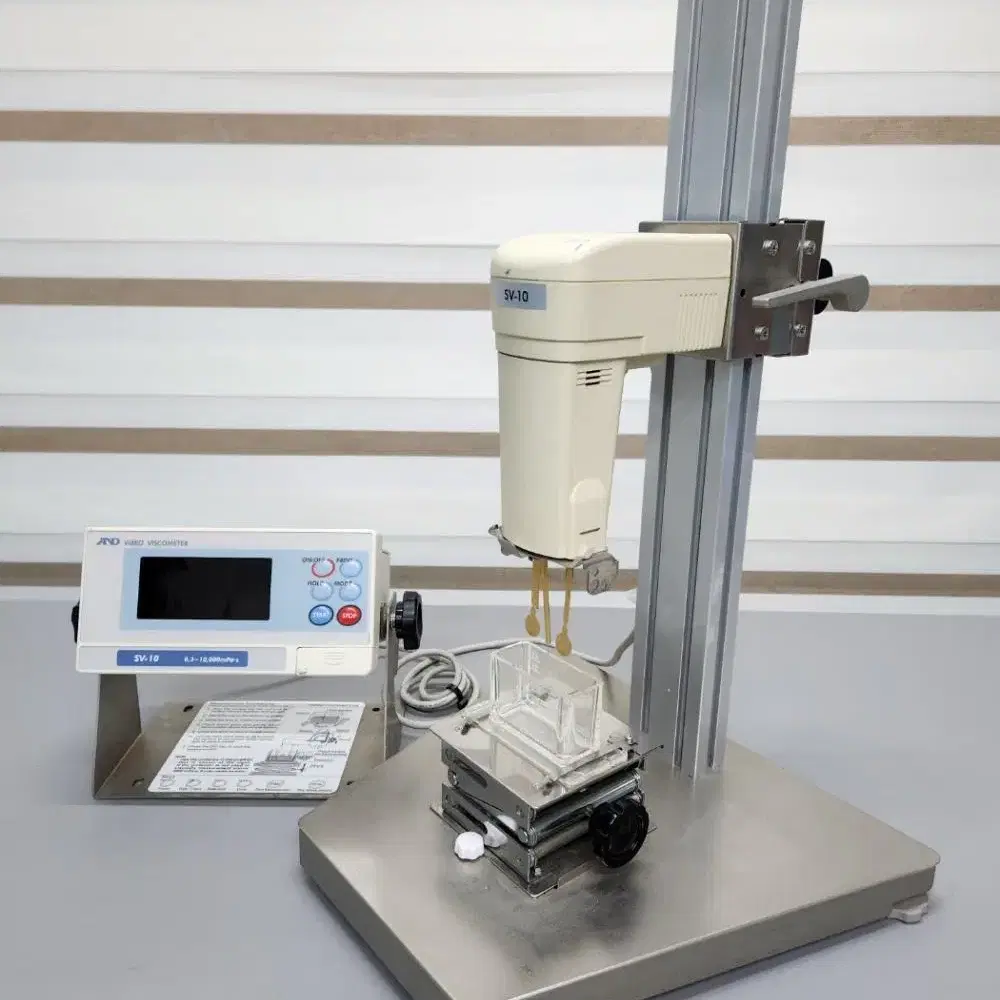 AND VIBRO Viscometer SV-10 진동식 점도계.