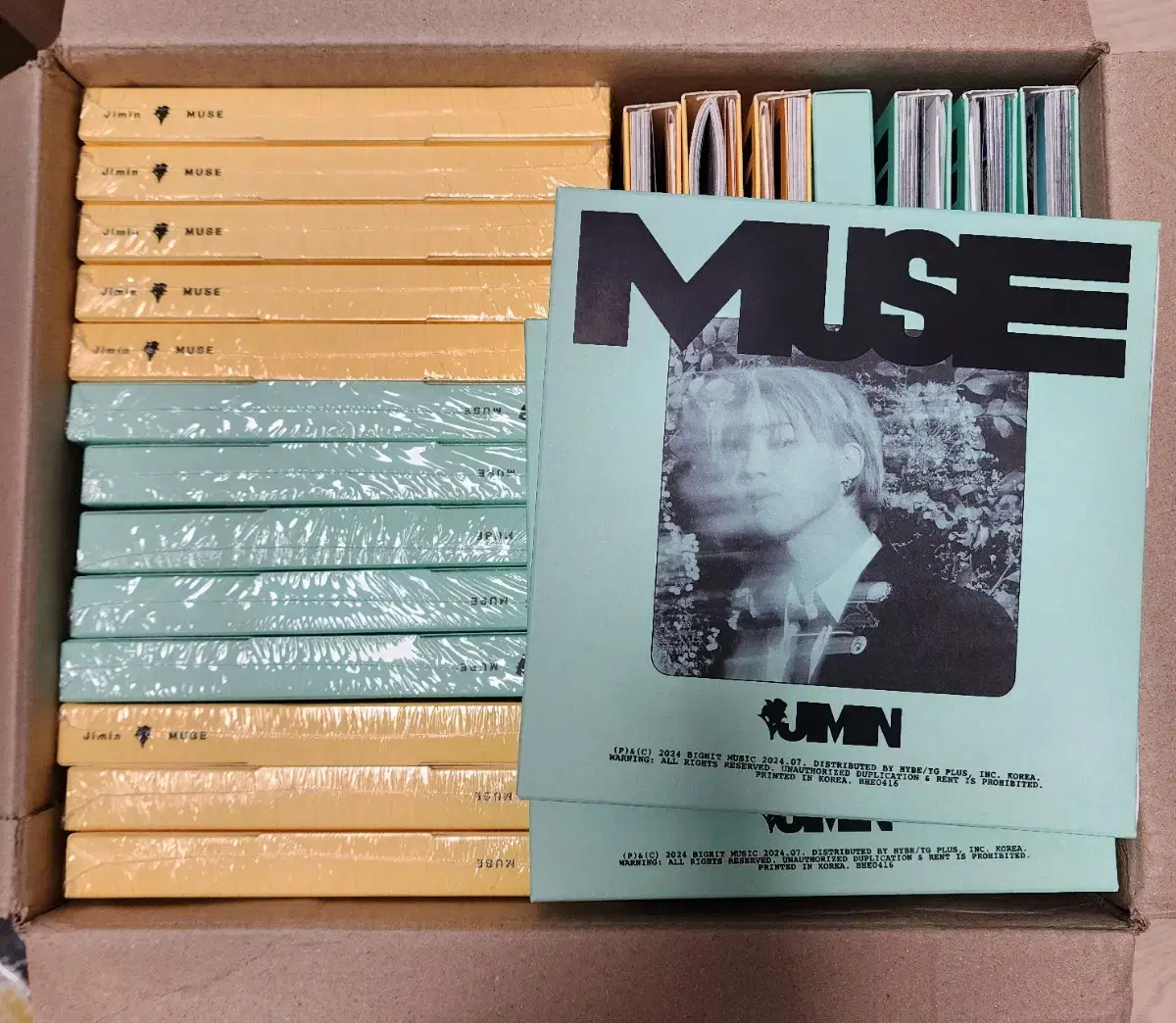 Jimin Muse album pre-order benefitSell photocards