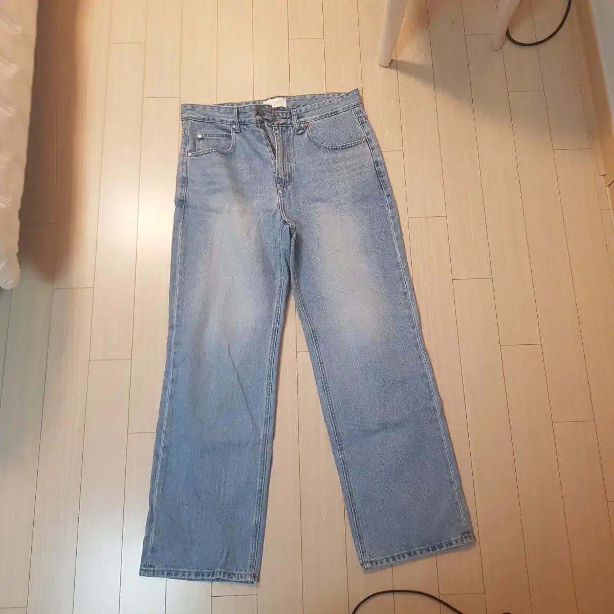 포트너스 Blue cone wide jeans L사이즈