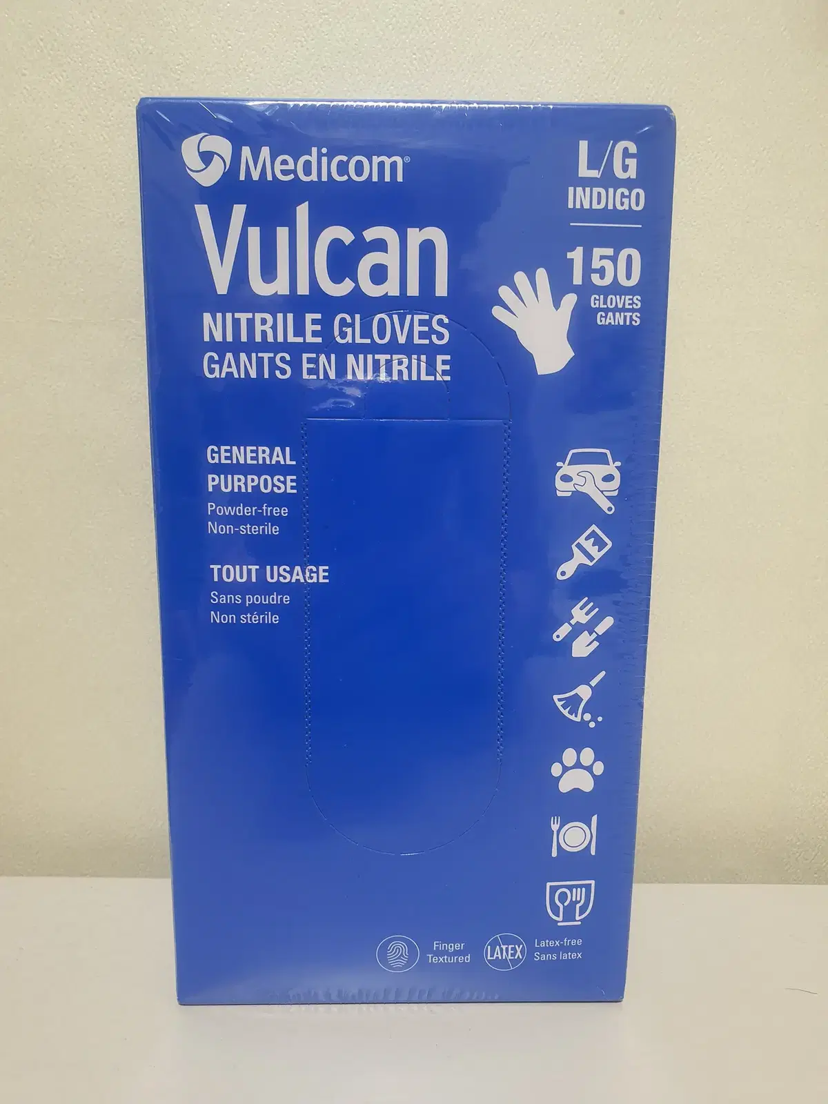 메디컴 불칸 니트릴 장갑 150매 일회용 요리 자동차 원예청소반려동물케어