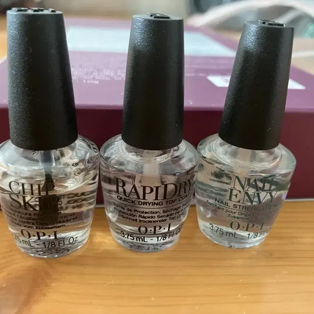 OPI 네일엔비. 탑코트. 칩스킵3.75ml 몽땅