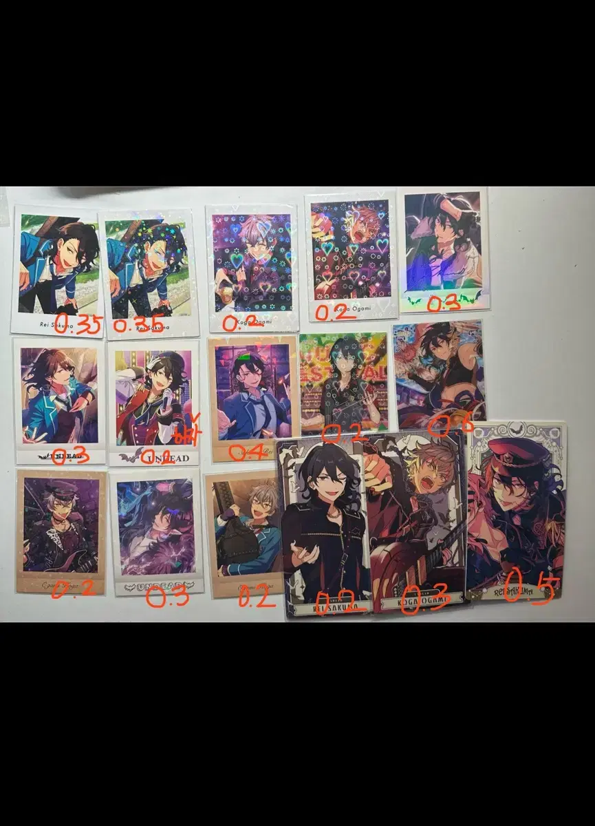 Anstar Sakuma lay Pashotsu Pasha Arcana Clear Card sell wts Pashakore