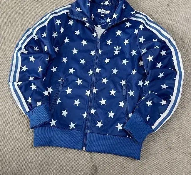 adidas Blue White bloo Rare Star Women's Track Top Jersey 85-90