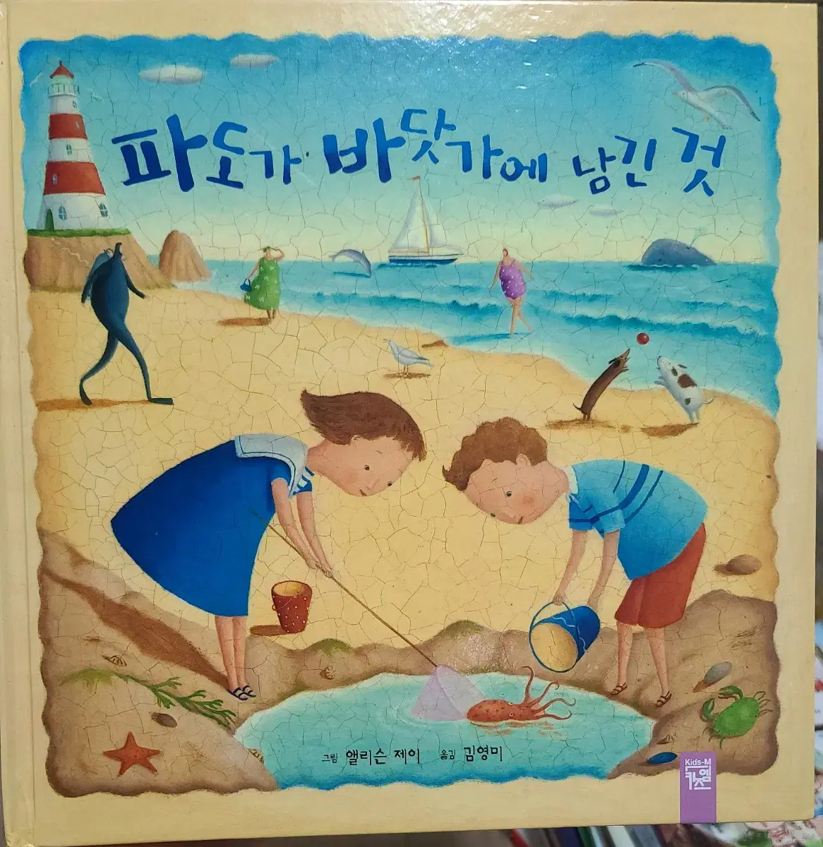 파도가 바닷가에 남긴 것