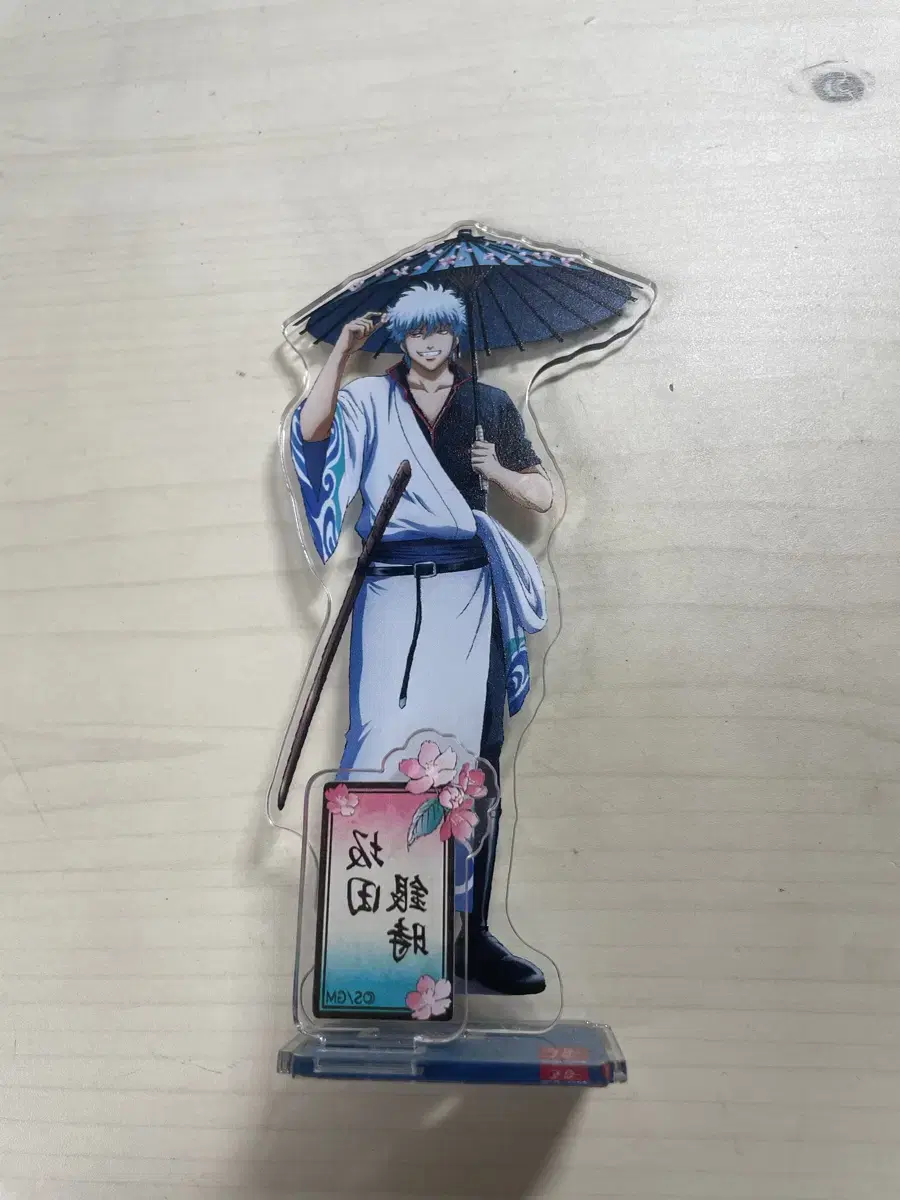 Gintama Sakata Kintoki Goods acrylic Umbrella Cherry Blossoms