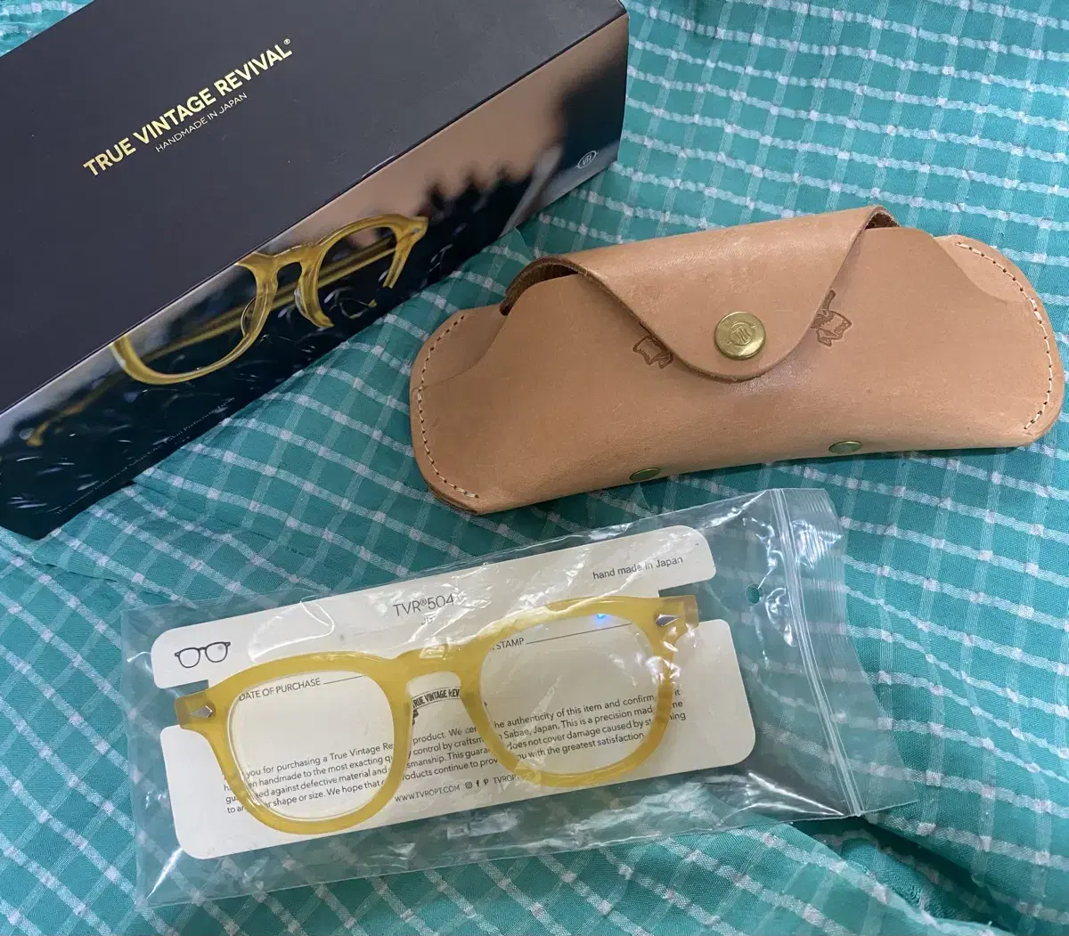 TVR 504 JD limited edition Glasses (vitage bekko)