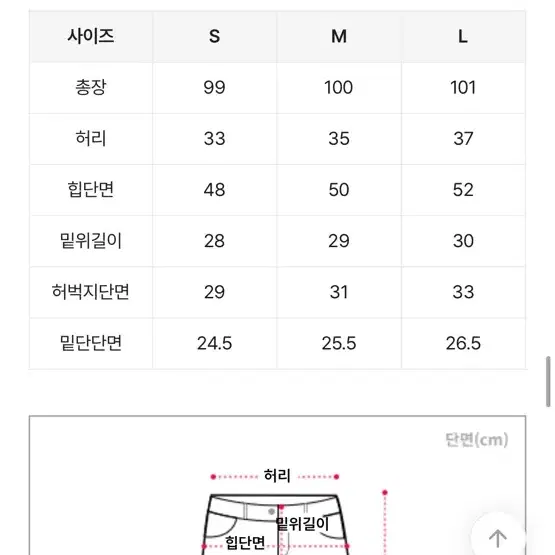 새상품) 투버튼 하이웨스트 슬랙스M