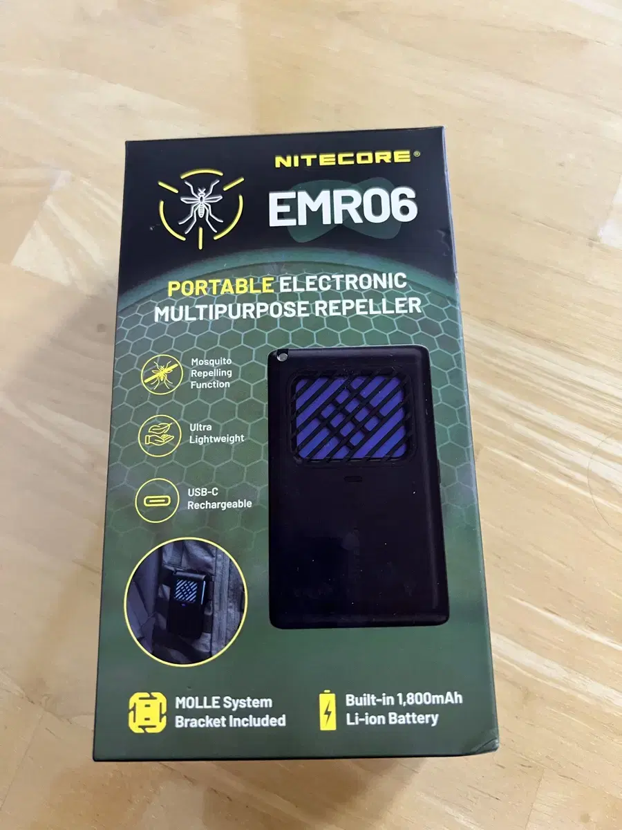 대전] nitecore EMR06 나이트코어 휴대용 모기 훈증기 판매합니