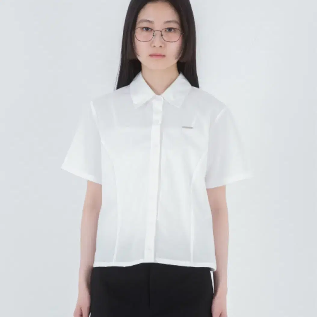 미세키 서울 셔츠 Basic cotton line half shirts