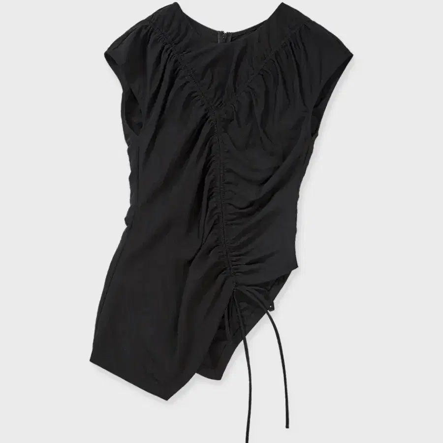 GBH APPAREL STRING MINI TOP BLACK