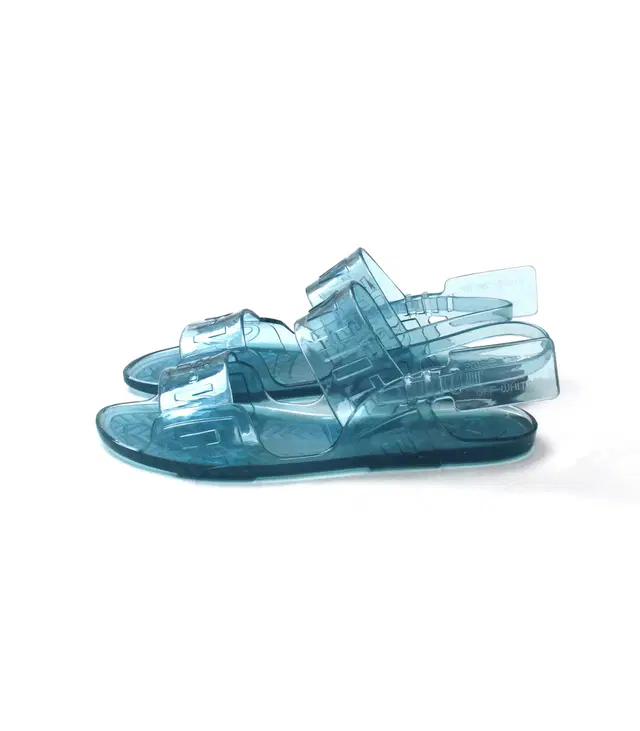 Off-White Zip-Tie Jelly Sandal