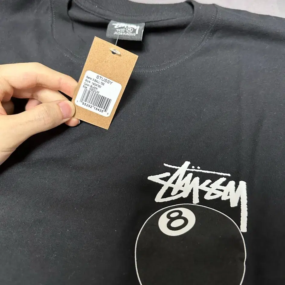 Stussy 8 ball 반팔 M 새상품