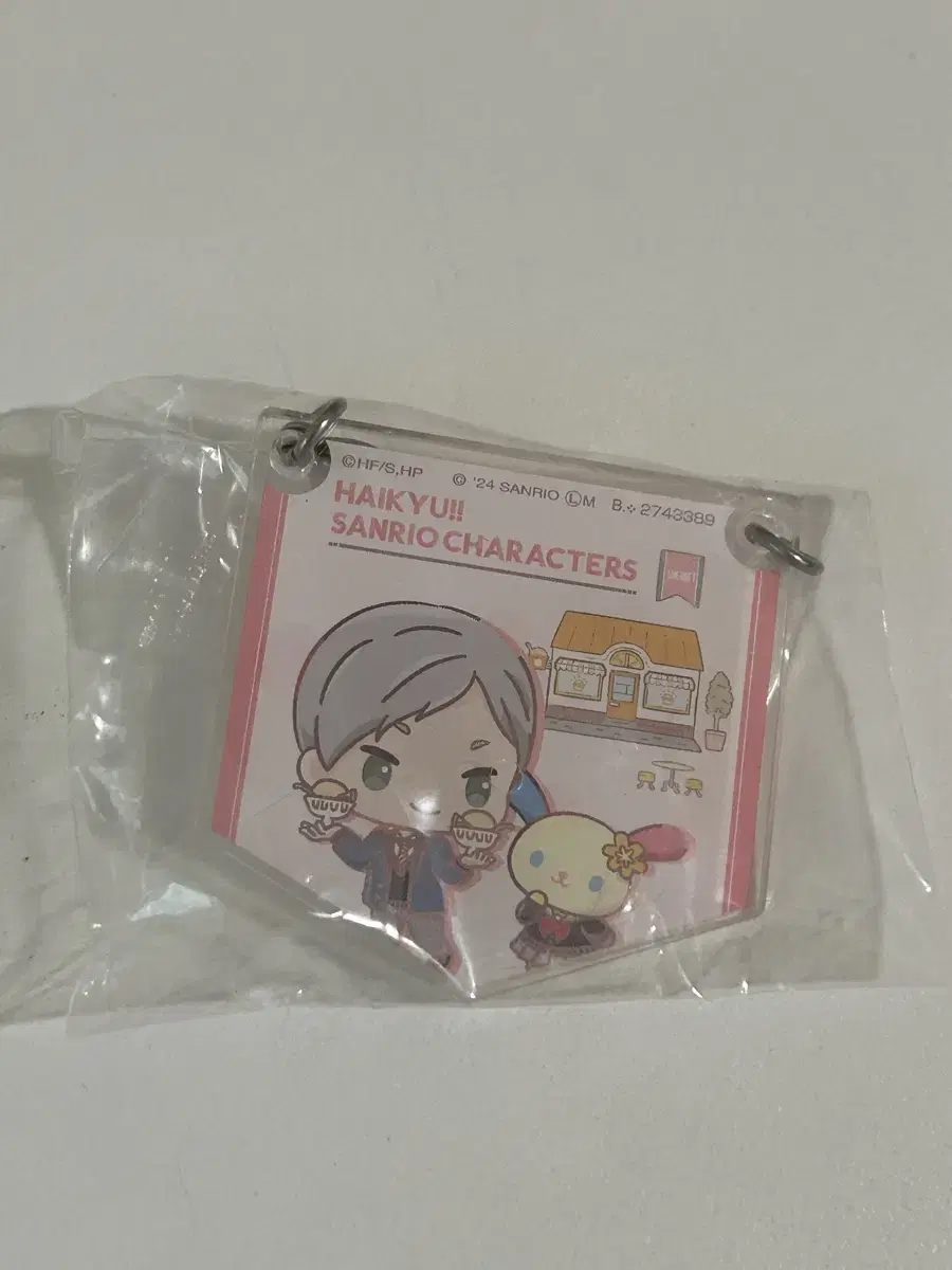 Haikyuu Shinrio Acrylic Charm Gacha Haiba Leef